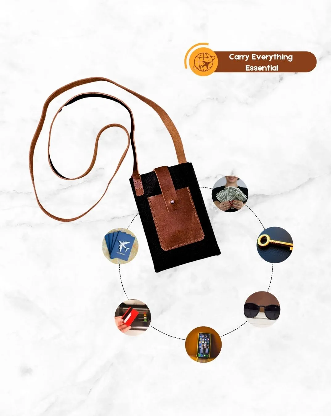 Glide Sling- Travel Crossbody Sling