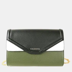 Green Leather Forever Crossbody