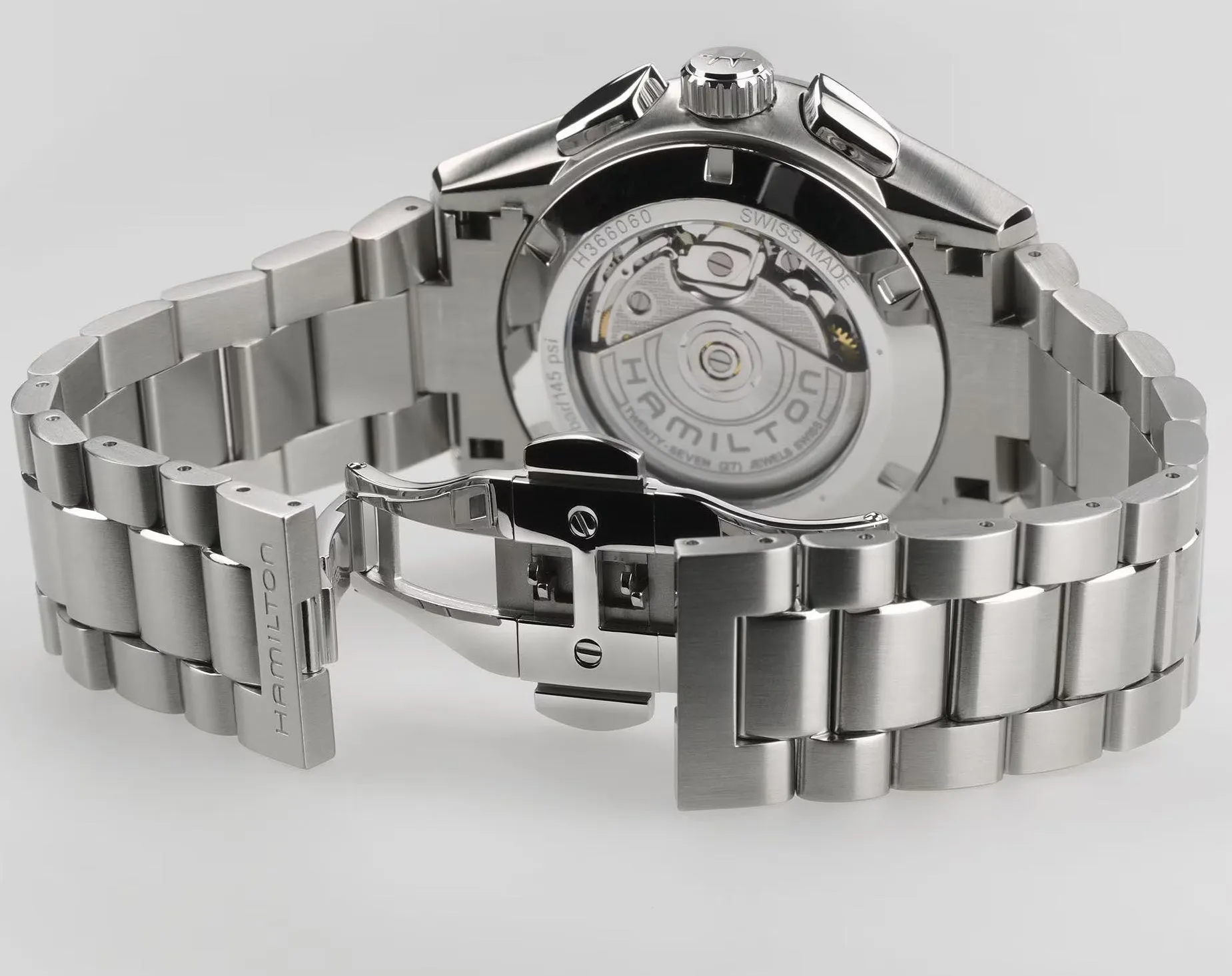Hamilton Jazzmaster Performer Automatic Chrono Blue
