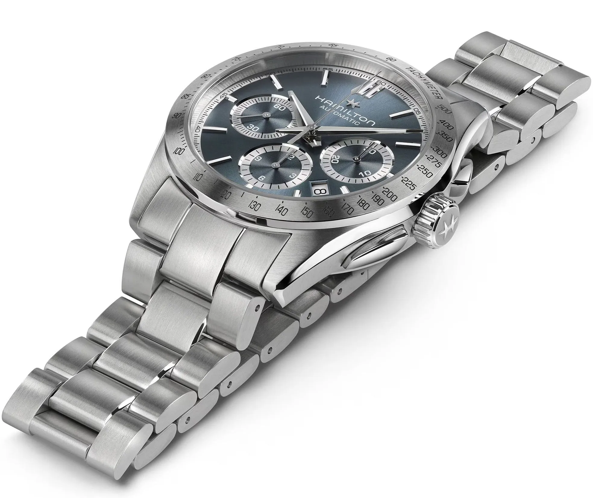 Hamilton Jazzmaster Performer Automatic Chrono Blue