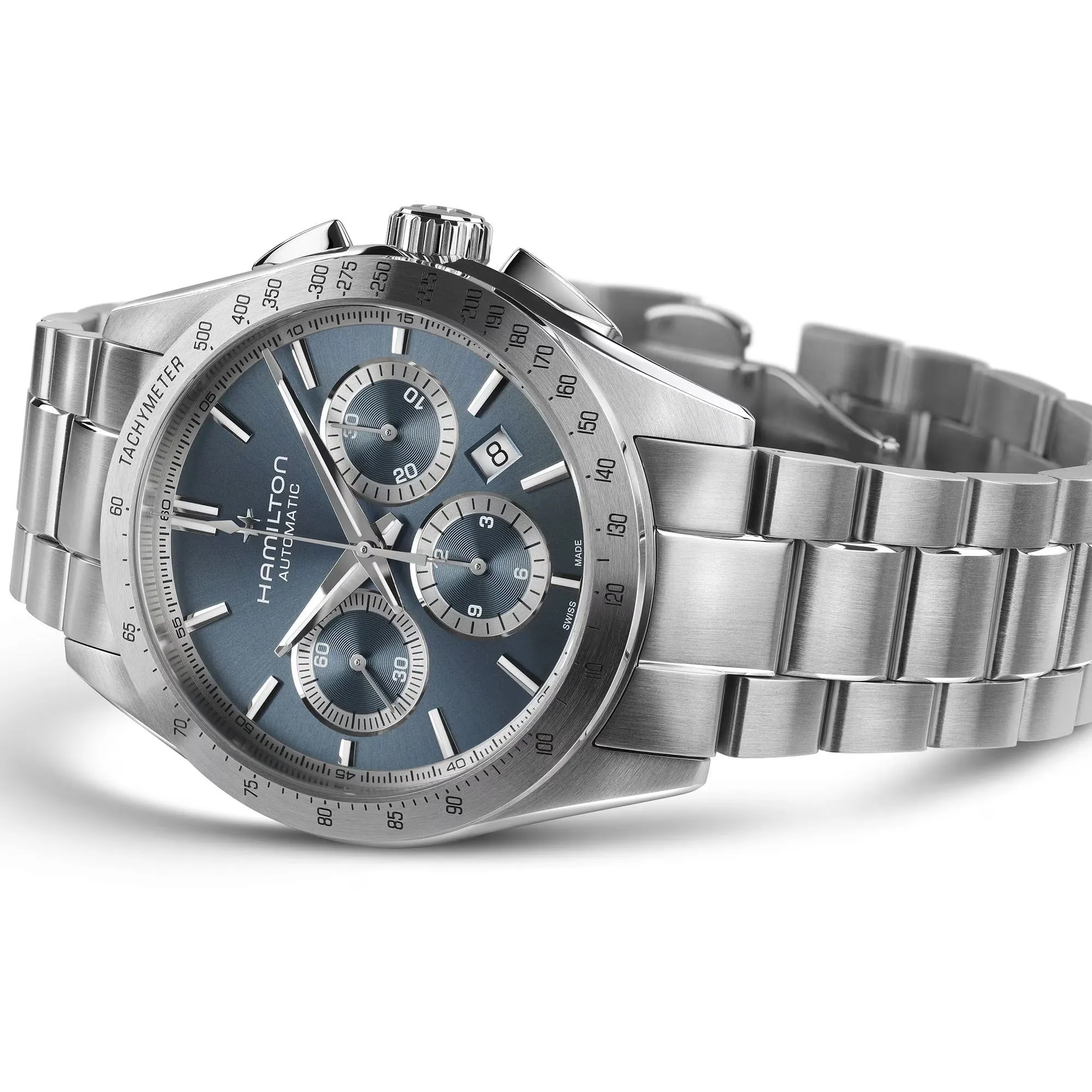 Hamilton Jazzmaster Performer Automatic Chrono Blue