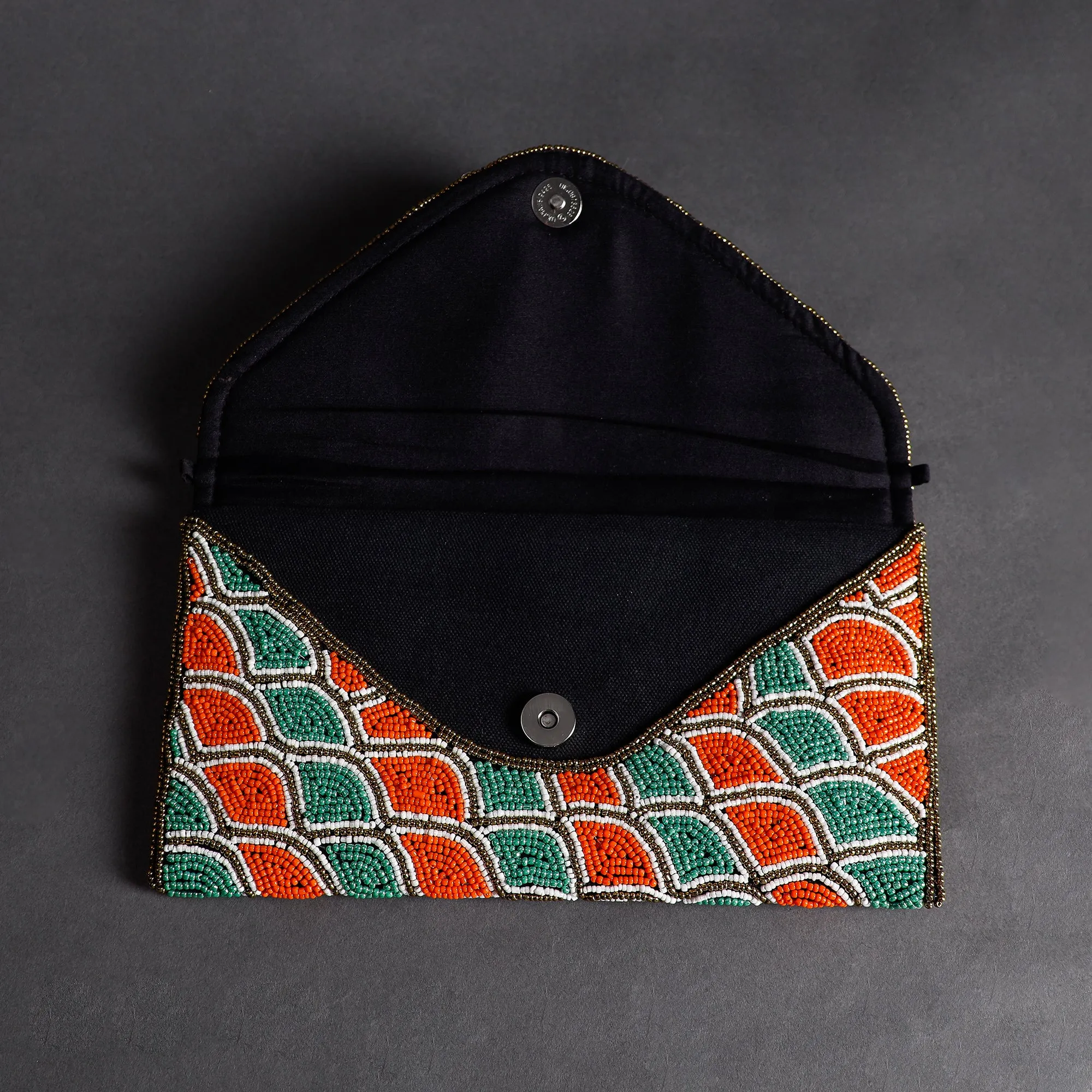 Handmade Bead Work Clutch