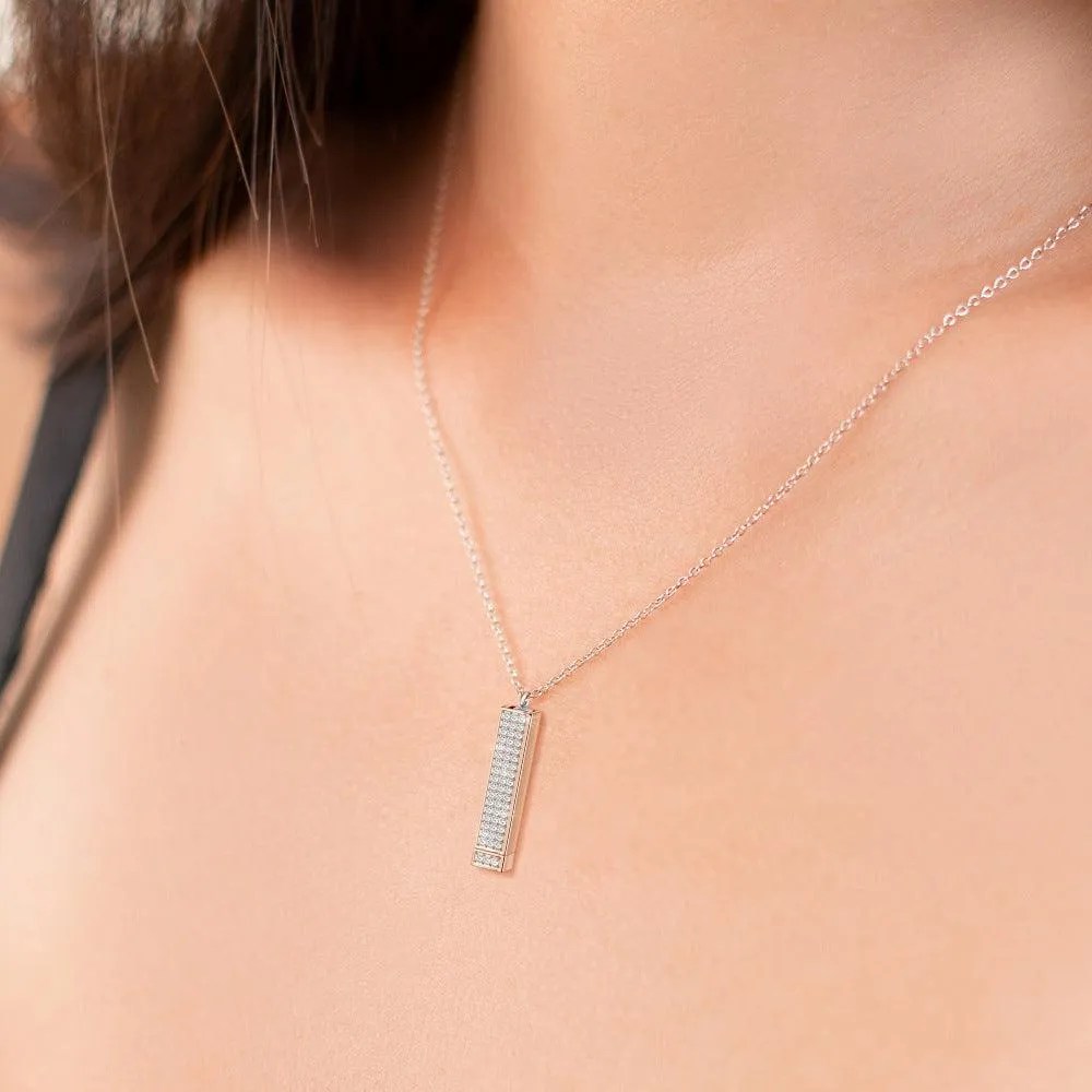 Hidden Message Necklace, Secret Message Necklace, Meaningful Message Lockets - Personalized Jewelry