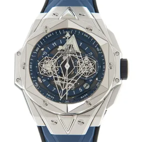 Hublot Big Bang Sang Bleu II Titanium Chronograph Automatic Blue Dial Men's Watch 418.NX.5107.RX.MXM20