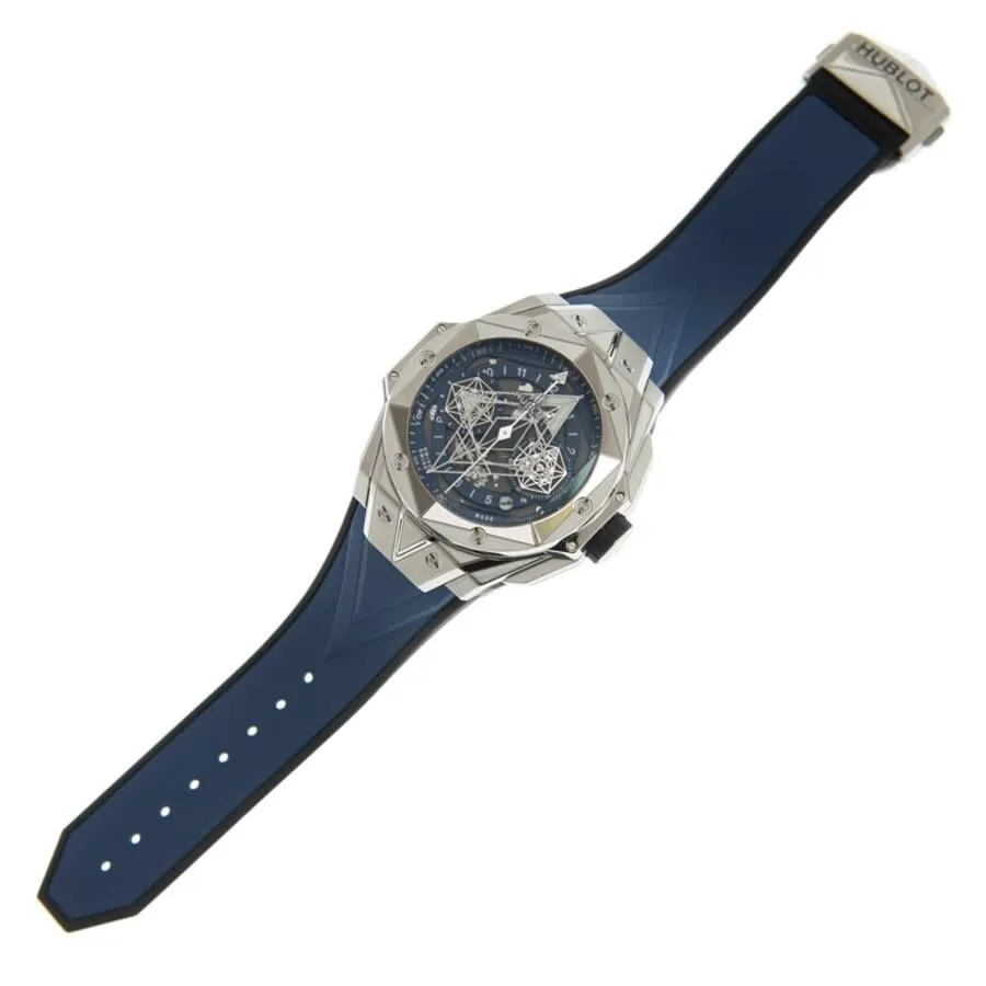 Hublot Big Bang Sang Bleu II Titanium Chronograph Automatic Blue Dial Men's Watch 418.NX.5107.RX.MXM20