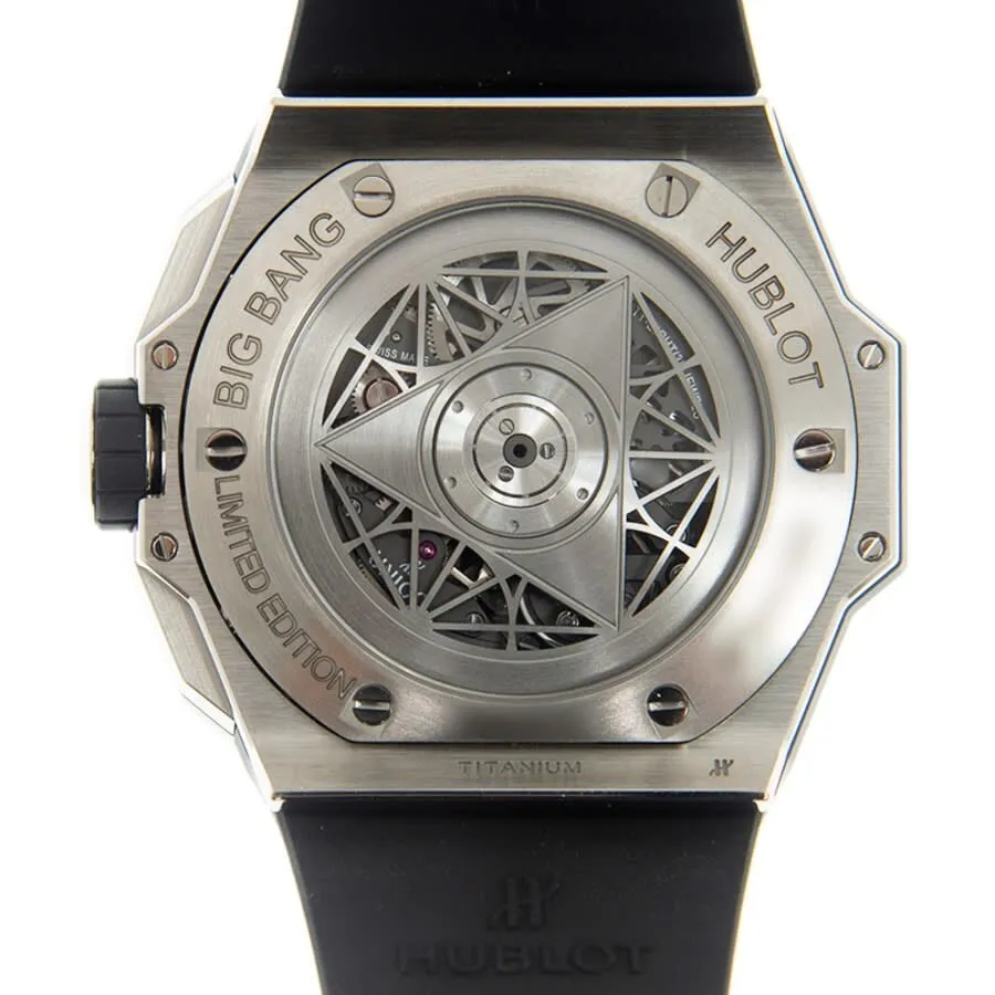 Hublot Big Bang Sang Bleu II Titanium Chronograph Automatic Blue Dial Men's Watch 418.NX.5107.RX.MXM20