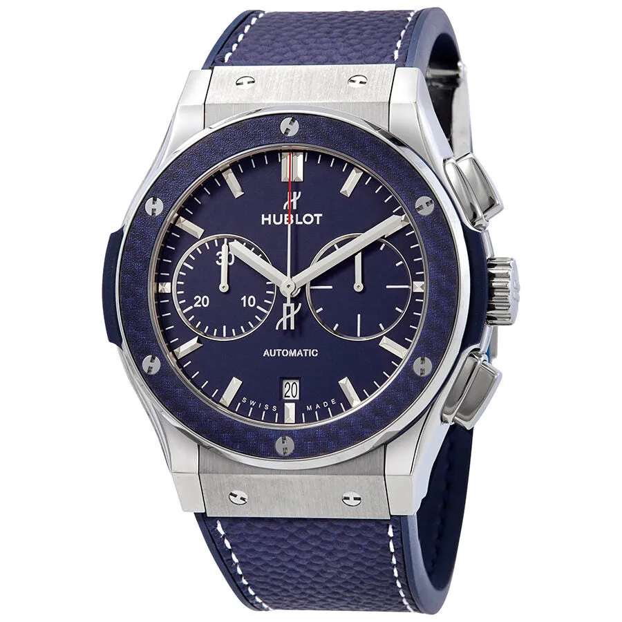 Hublot Classic Fusion Chronograph Automatic Blue Dial Men's Watch 521.NQ.5170.VR.NYG17