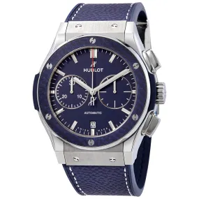 Hublot Classic Fusion Chronograph Automatic Blue Dial Men's Watch 521.NQ.5170.VR.NYG17