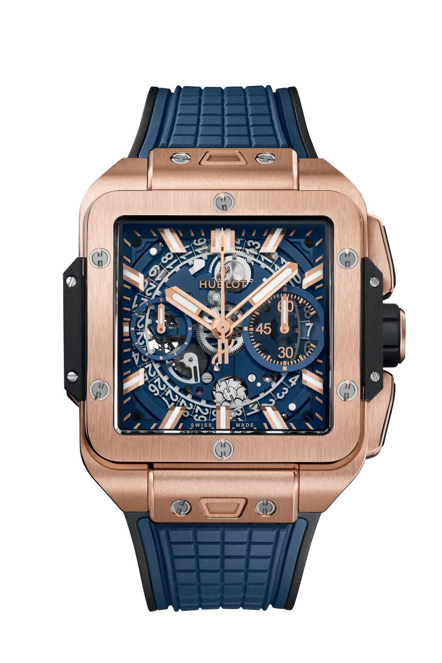 Hublot Square Bang Chronograph 18K King gold Men's Watch