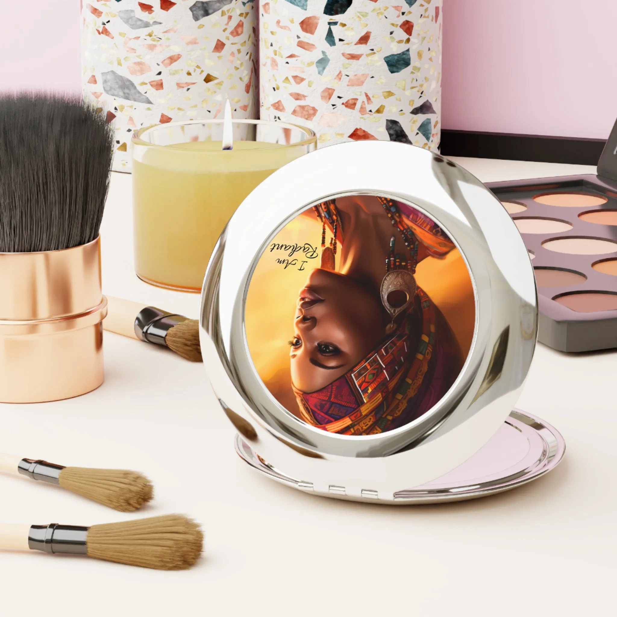 I Am Radiant - compact mirror