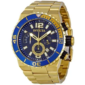 Invicta Divers Quest Chronograph Gold-tone Men's Watch 1344