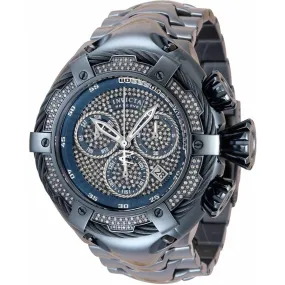 Invicta Men's Chrono Watch - Reserve Bolt Diamond Light Blue Steel Bracelet | 34166