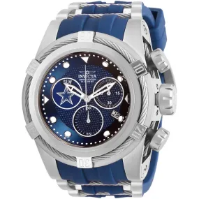 Invicta Men's Chronograph Watch - Bolt Zeus Navy Blue and Silver Strap | 30231