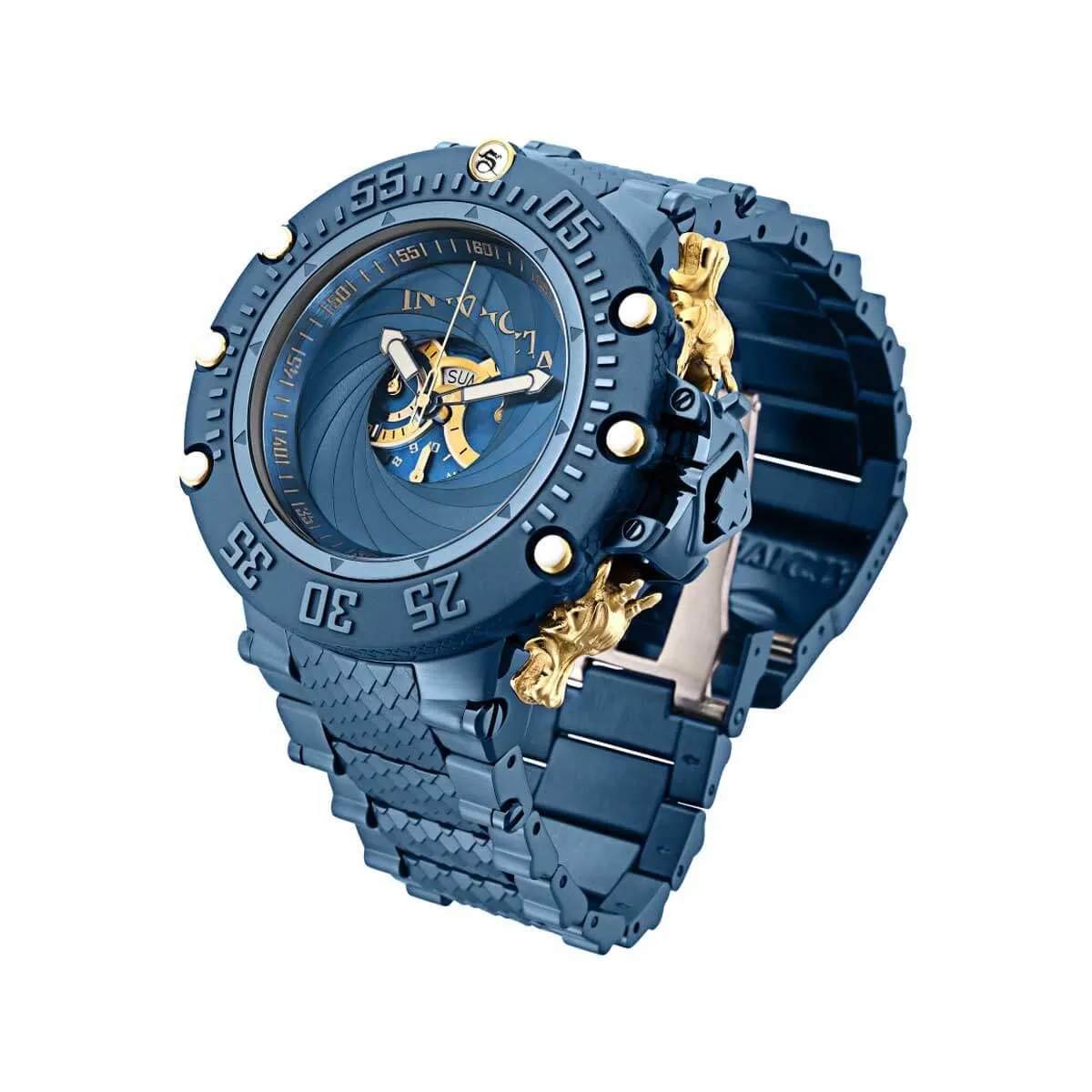 Invicta Men's Chronograph Watch - Subaqua Noma VII Diamond Dark Blue Bracelet | 32954