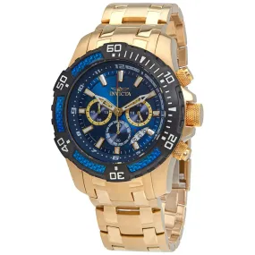 Invicta Pro Diver Chronograph Blue Dial Men's Watch 24856