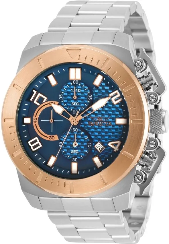 Invicta Pro Diver Chronograph Quartz Blue Dial Men's Watch 30758