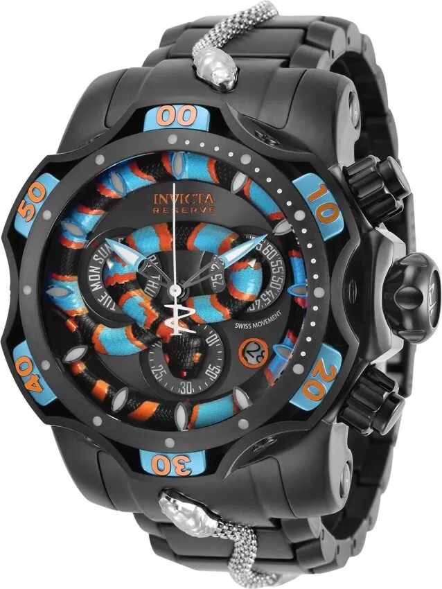 Invicta Reserve Venom Snake Chronograph Quartz Men's Watch 32038