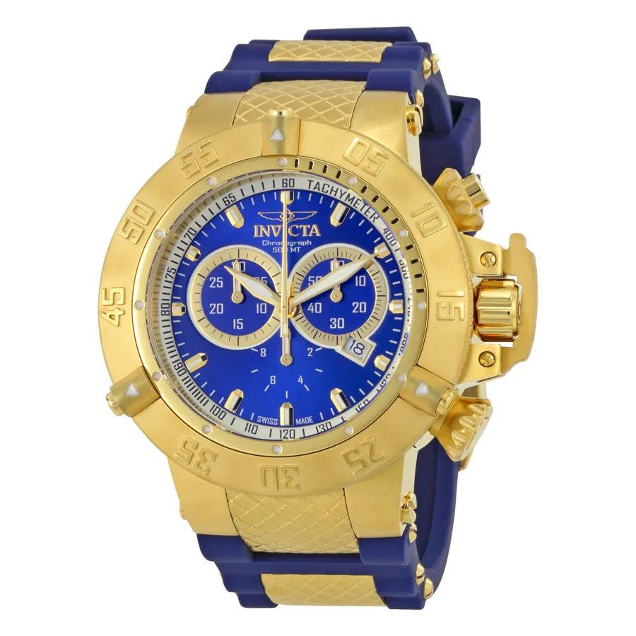 Invicta Subaqua Noma Sports Chronograph Blue Dial Men's Watch 5515