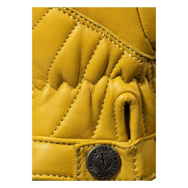 John Doe Durango Gloves Yellow / Olive CE Approved