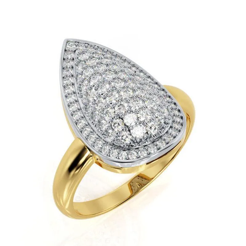 Kennedy - Diamond Dress Ring 1.00 tdw Yellow Gold