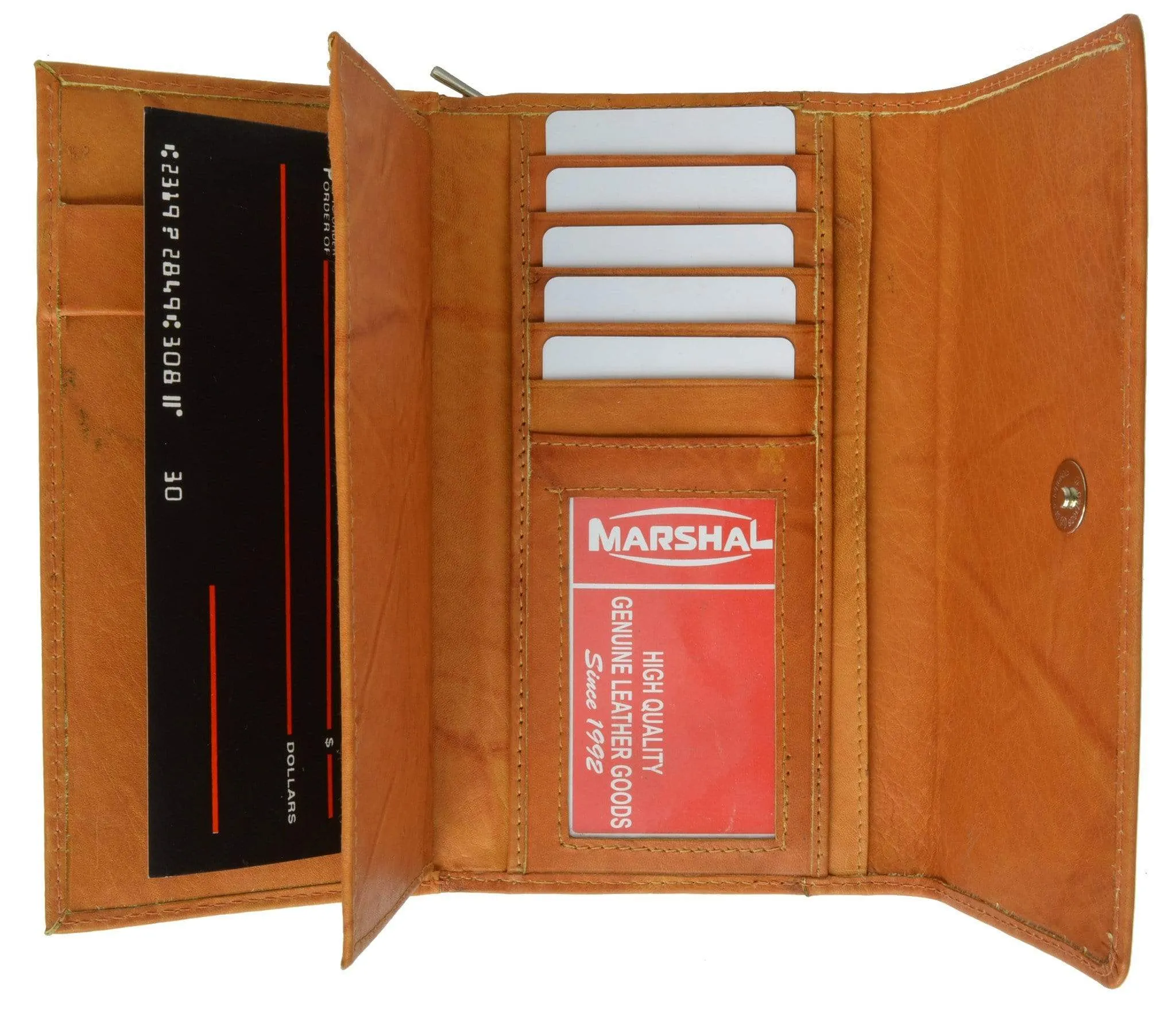 Ladies genuine leather wallet style - mw5575cf