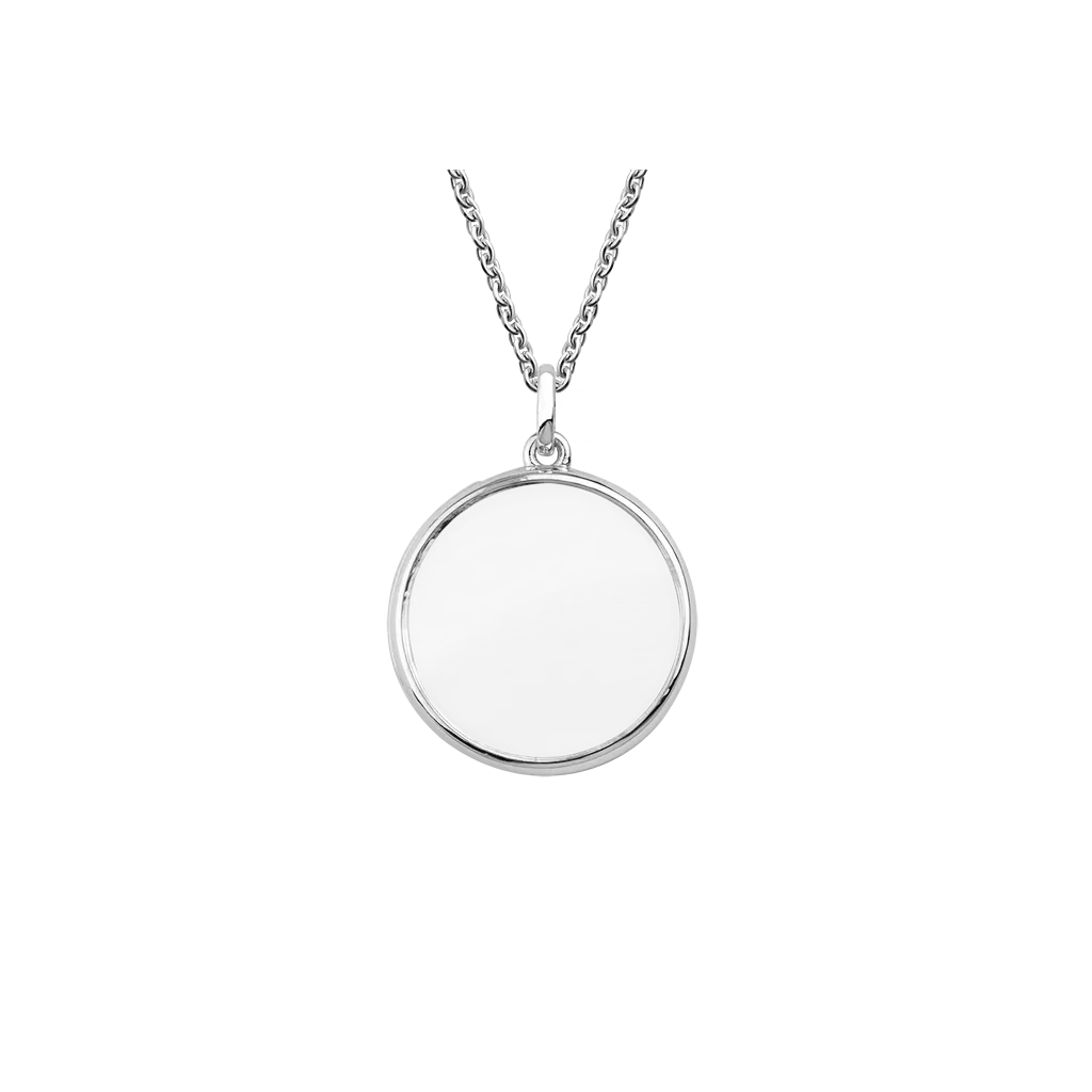 Large Silver Locket