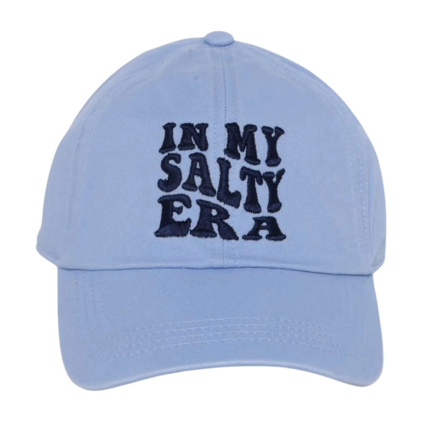 LCAP3436 - "IN MY SALTY ERA" EMBROIDERED BASEBALL CAP