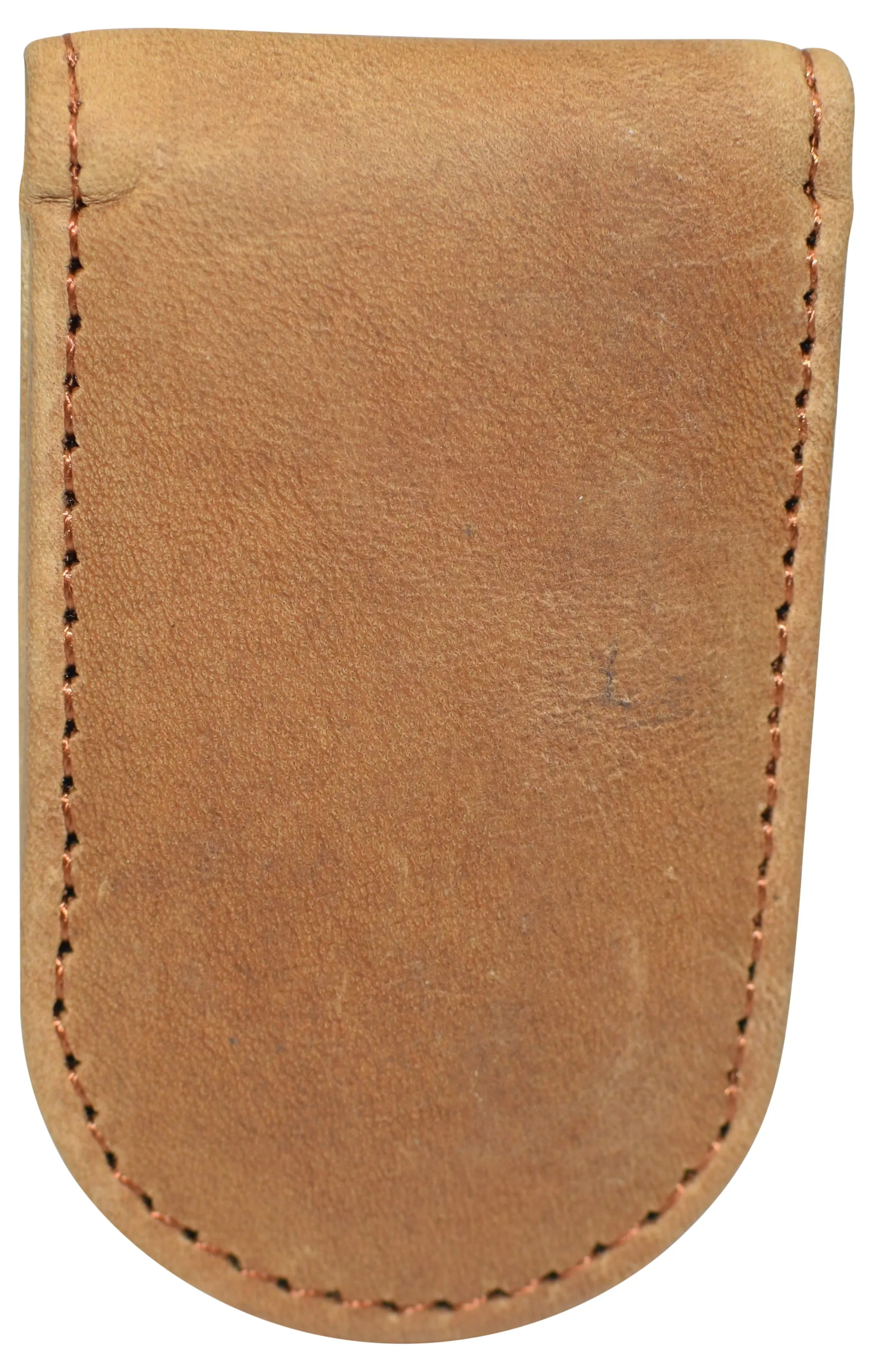 Leather Money Clip - Strong Magnets Holds 30  Bills for Men - Cash Leather Card Holder
