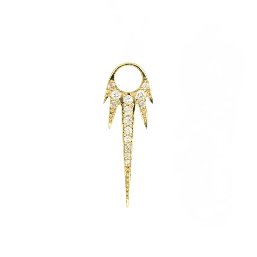 Long Love Explosion Starburst Charm