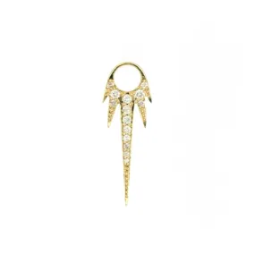 Long Love Explosion Starburst Charm