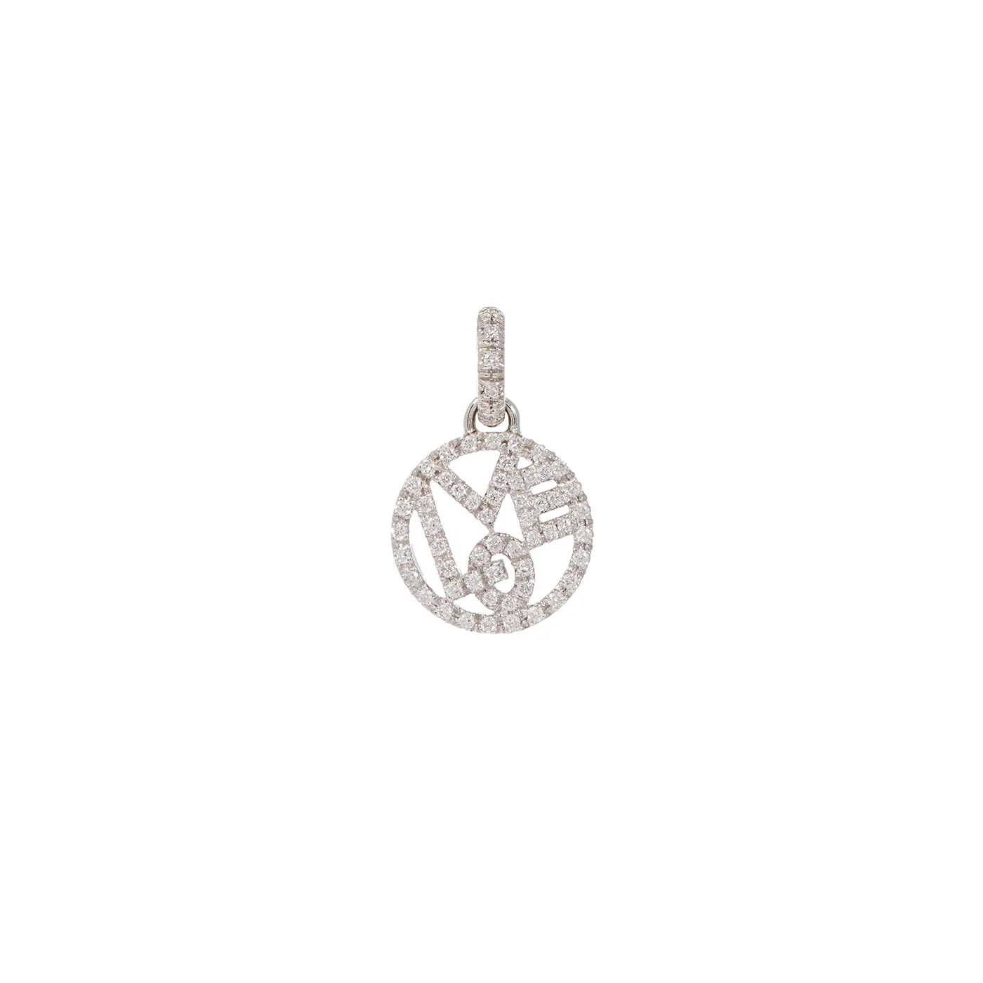 Love Charm with Diamonds - Small
