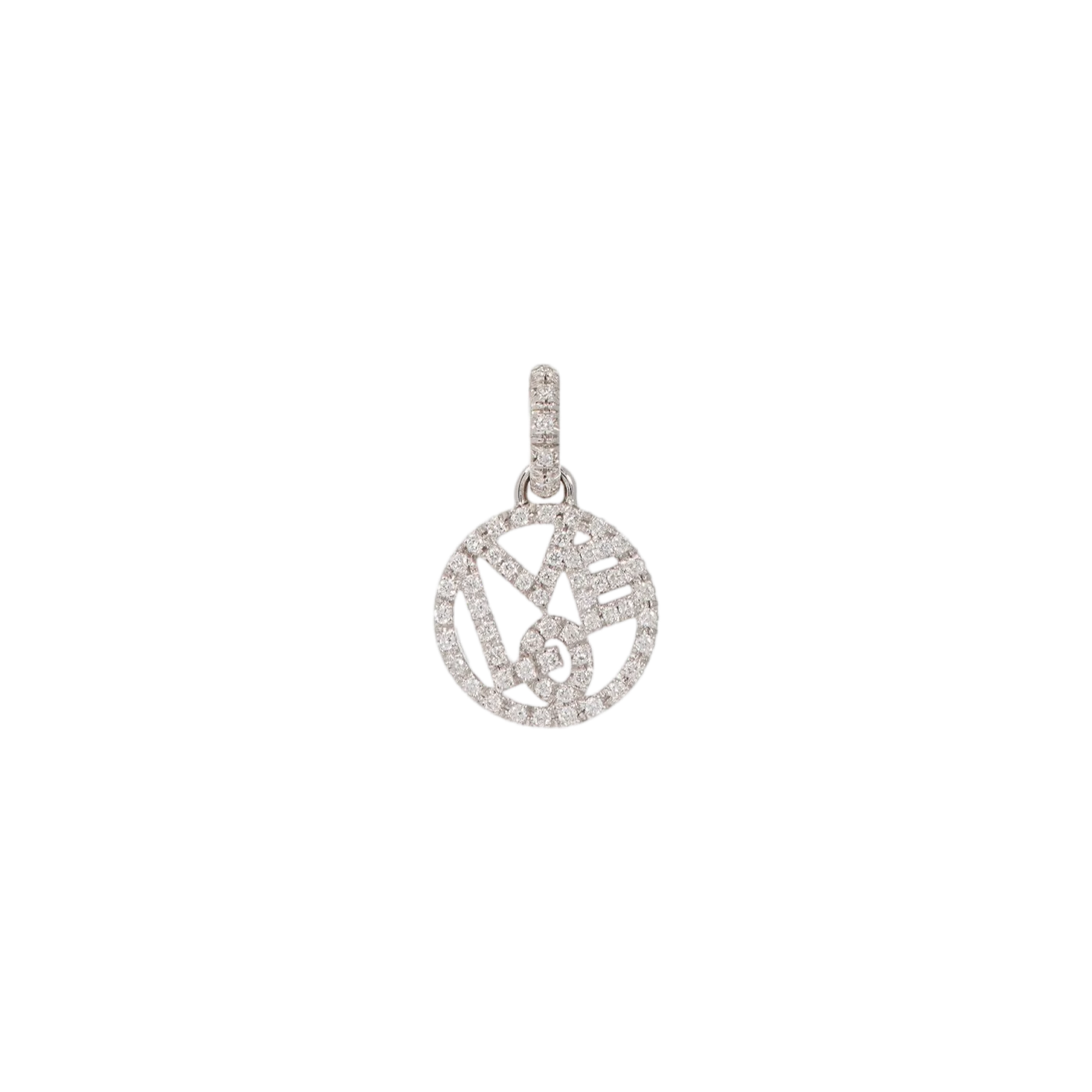 Love Charm with Diamonds - Small