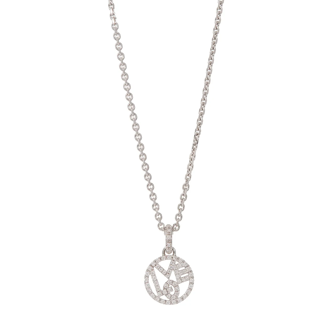 Love Charm with Diamonds - Small