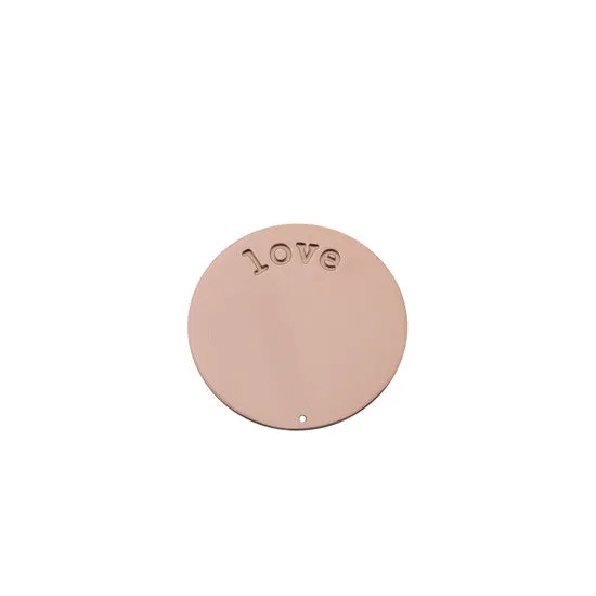LOVE HALO (PLATE) ROSE GOLD SMALL