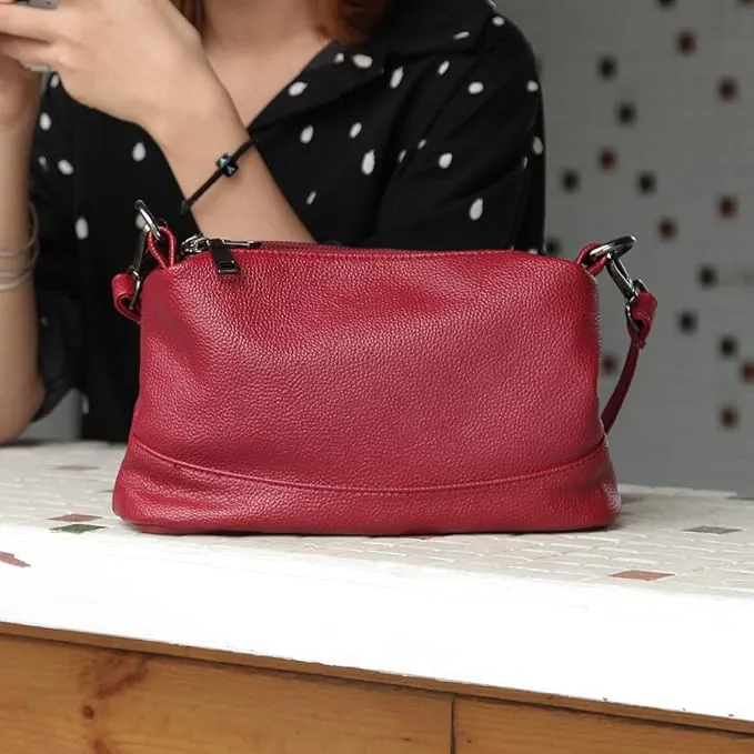Luxury Genuine Cowhide Leather Handbags