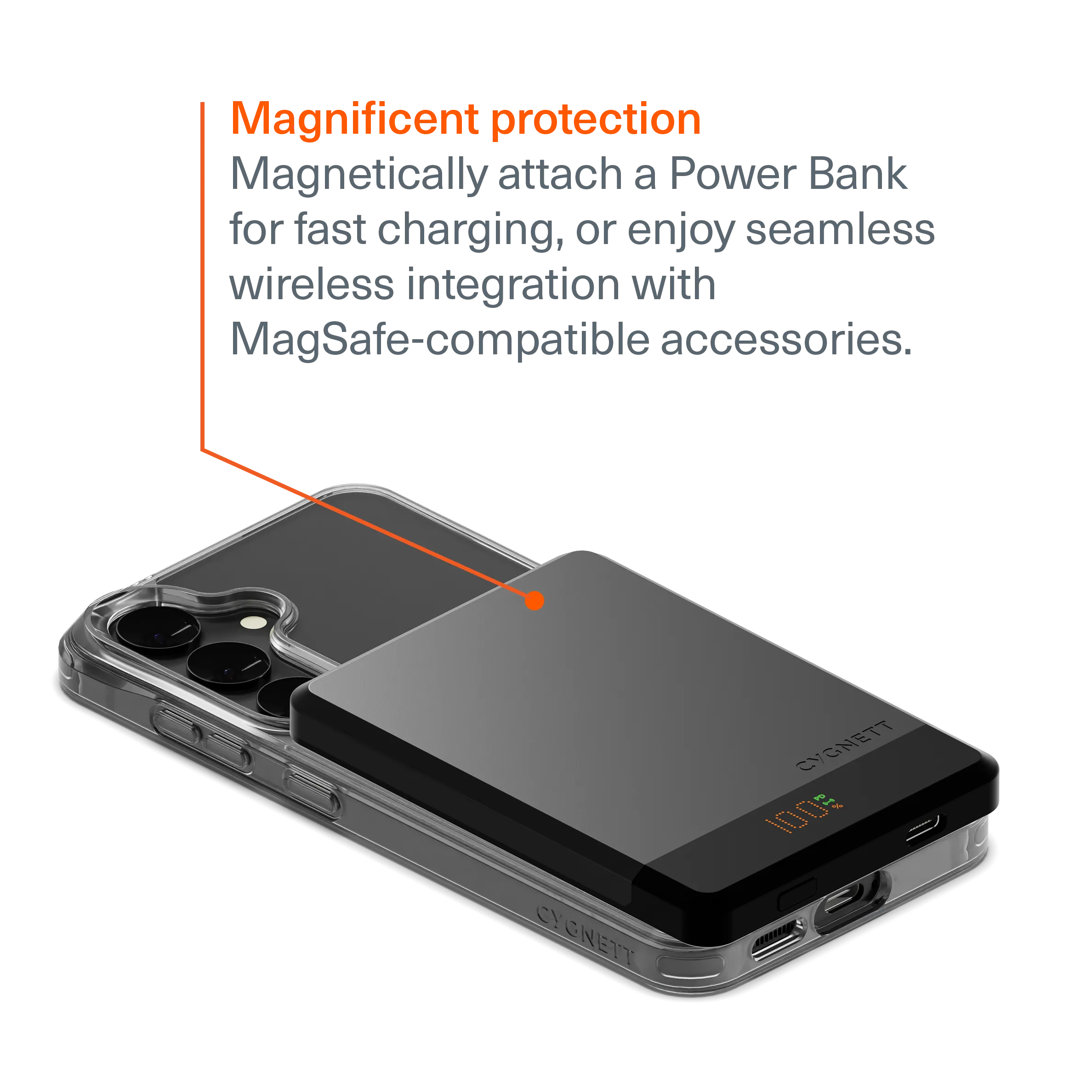 MagSafe Clear Case for Samsung Galaxy S25