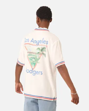 Majestic Athletic Los Angeles Dodgers MLB Team Shirt Vintage White