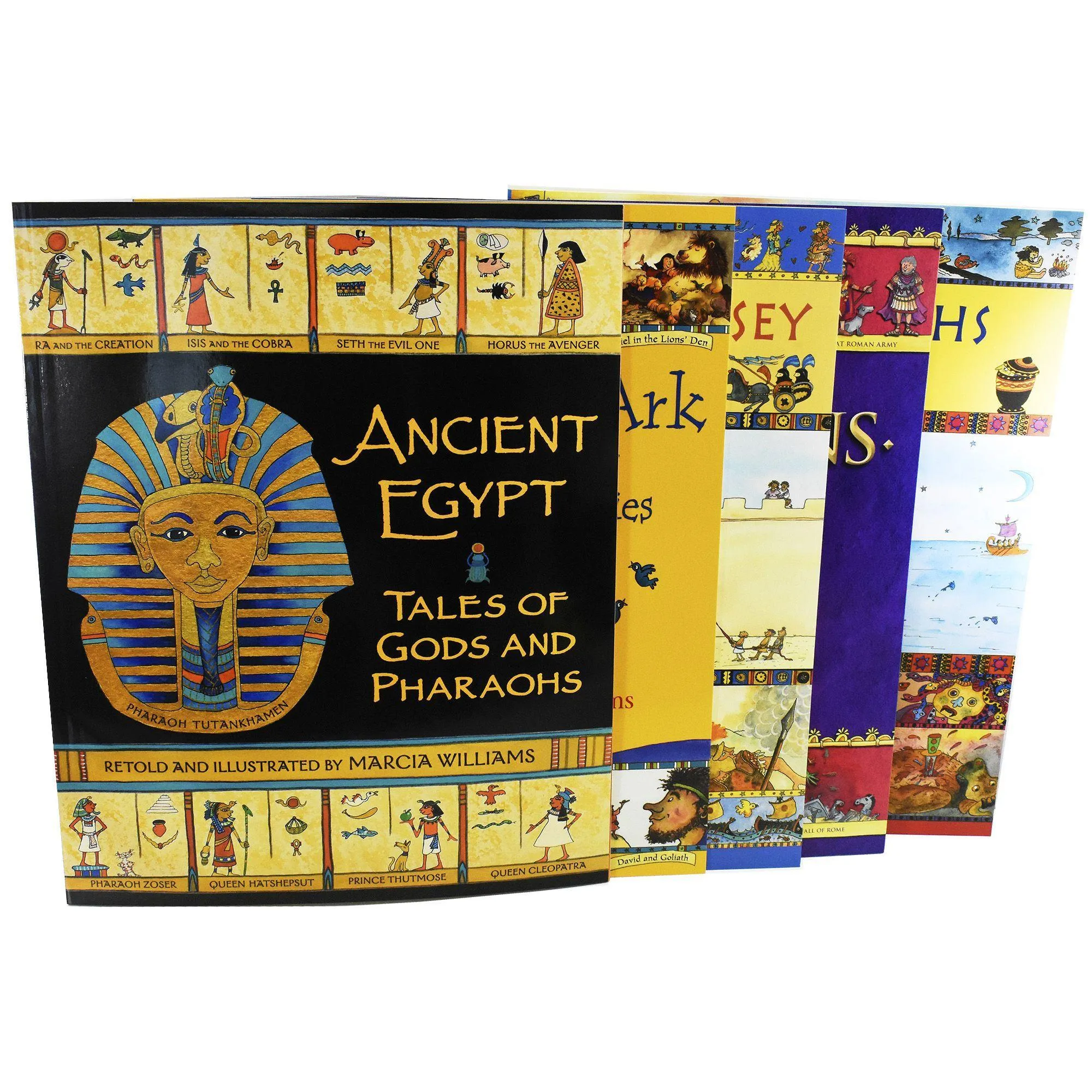 Marcia Williams Comic Strip Classics of the Ancient World 5 Book Collection