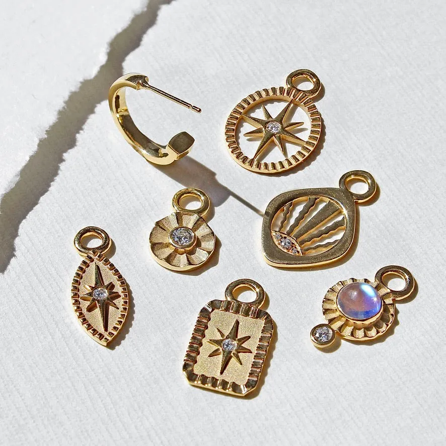 Marquise Star Earring Charms