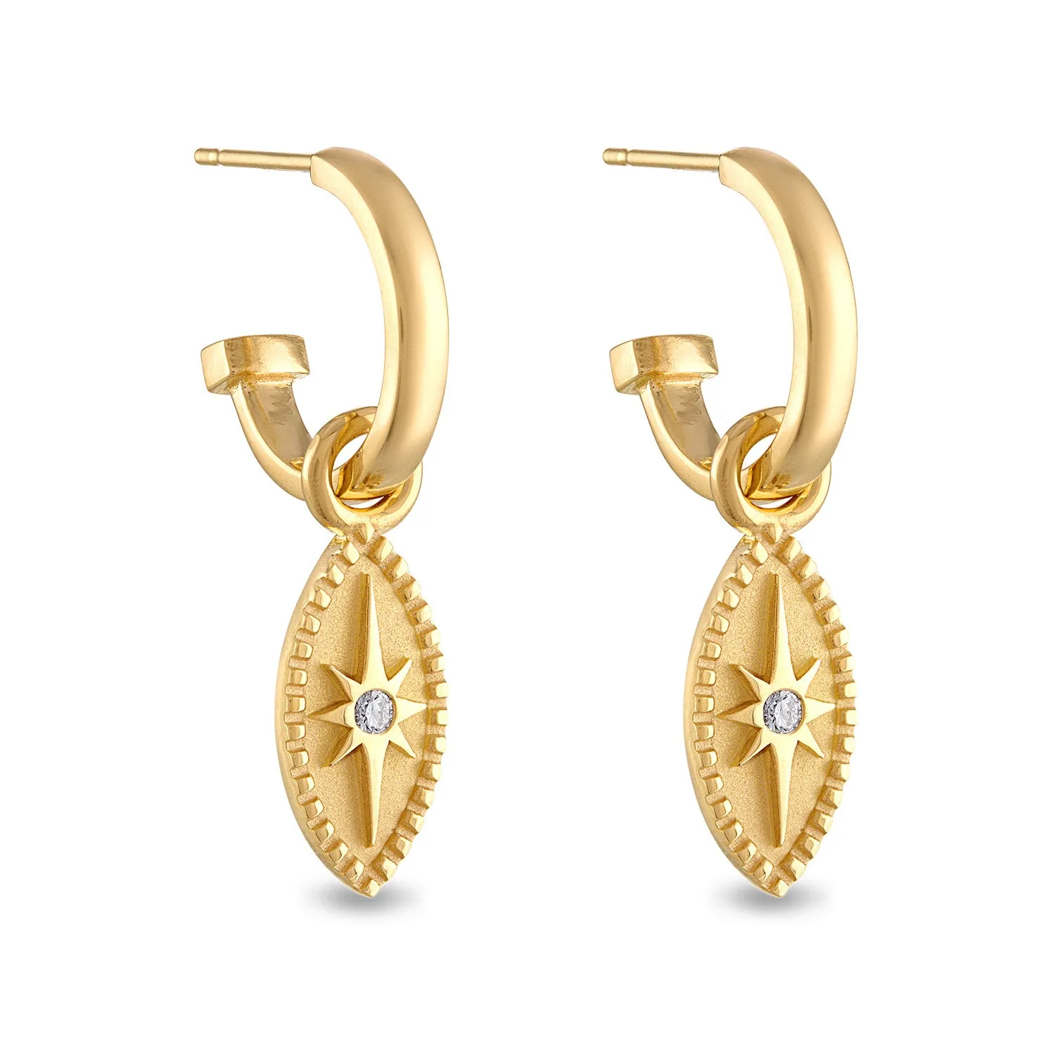 Marquise Star Earring Charms