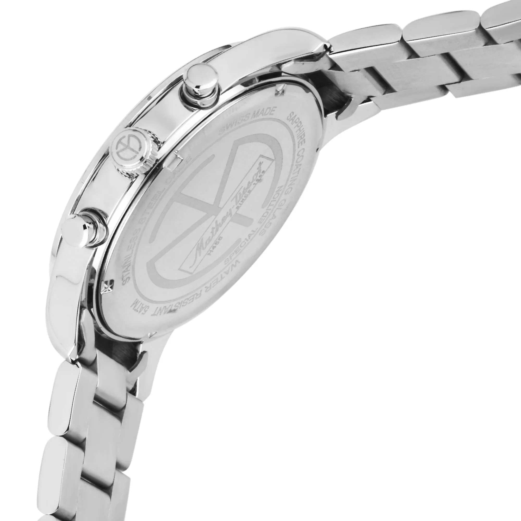 Mathey-Tissot Swiss Made Special Edition Chronograph Blue Dial Gents Watch - H455CHABU