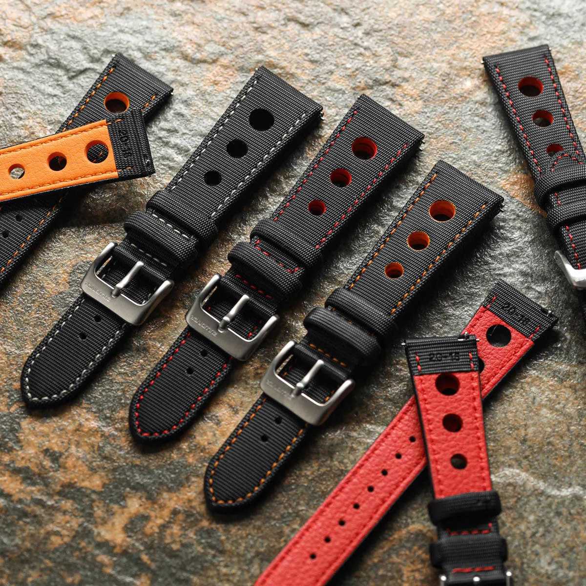 Mayday Anchor Sailcloth Divers Watch Strap - Shell
