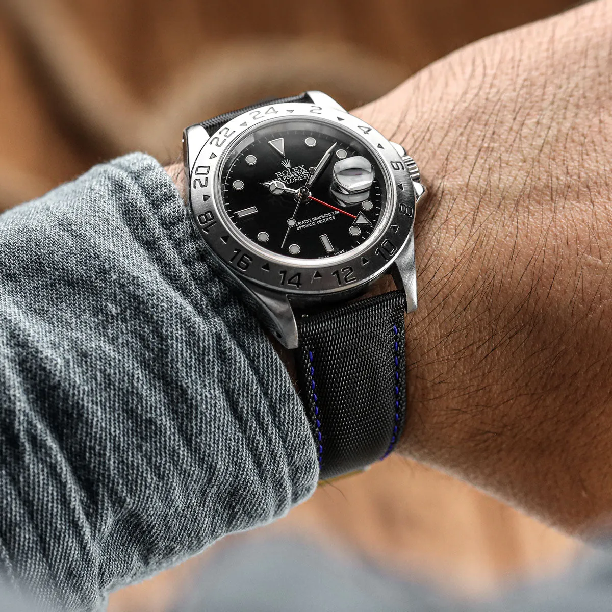 Mayday Regatta Sailcloth Divers Watch Strap - Oceanic