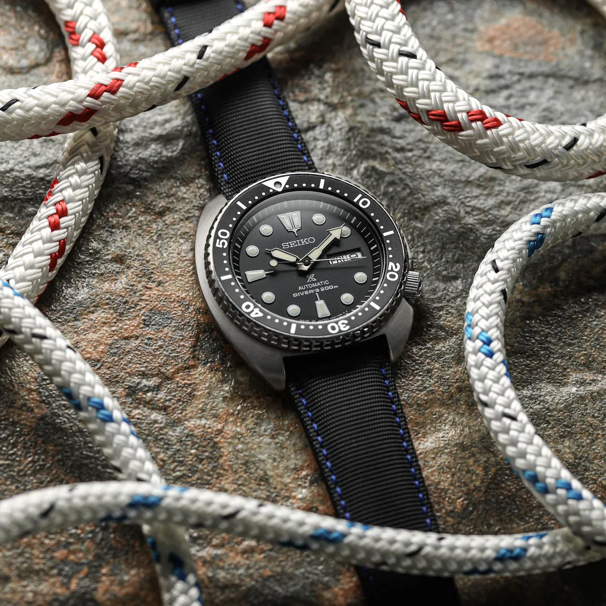 Mayday Regatta Sailcloth Divers Watch Strap - Oceanic