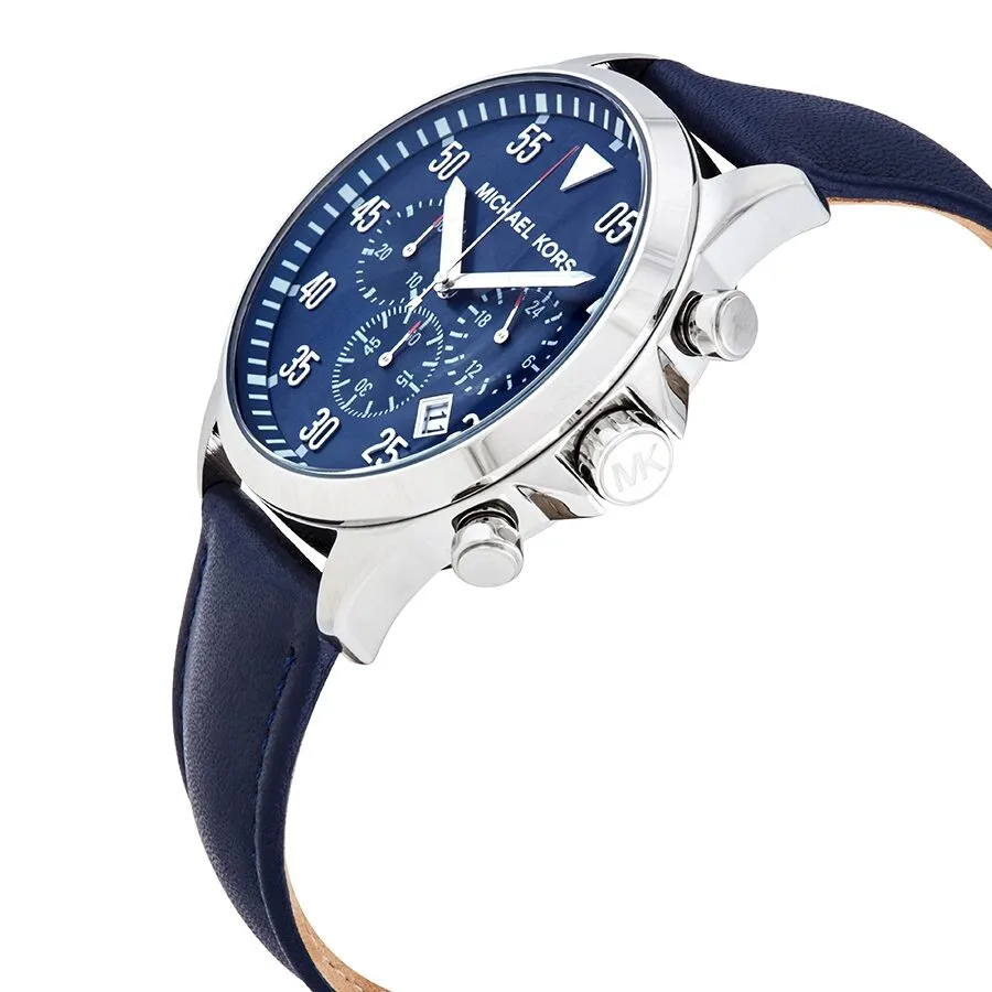 Michael Kors Gage Chronograph Quartz Blue Dial Men's Watch MK8617