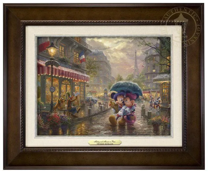 Mickey and Minnie in Paris