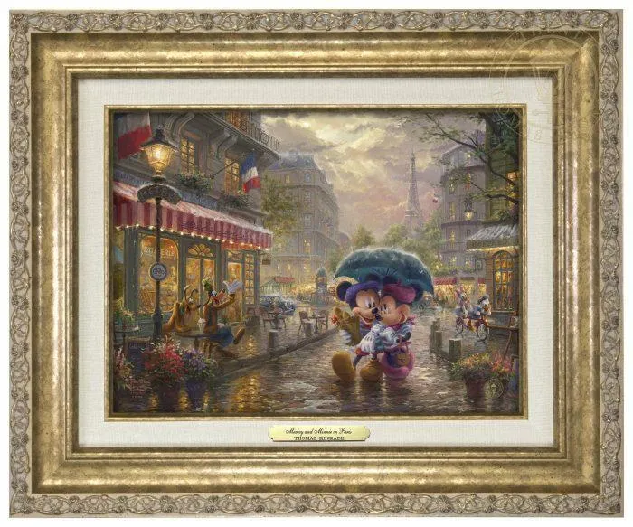 Mickey and Minnie in Paris