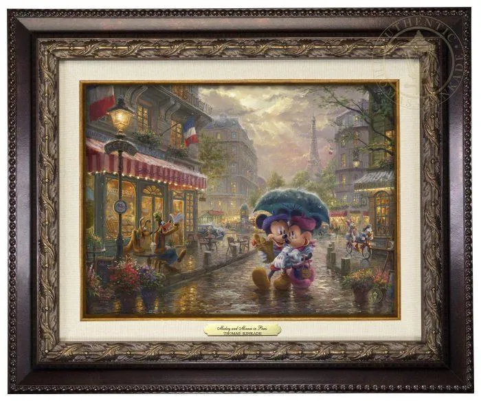 Mickey and Minnie in Paris