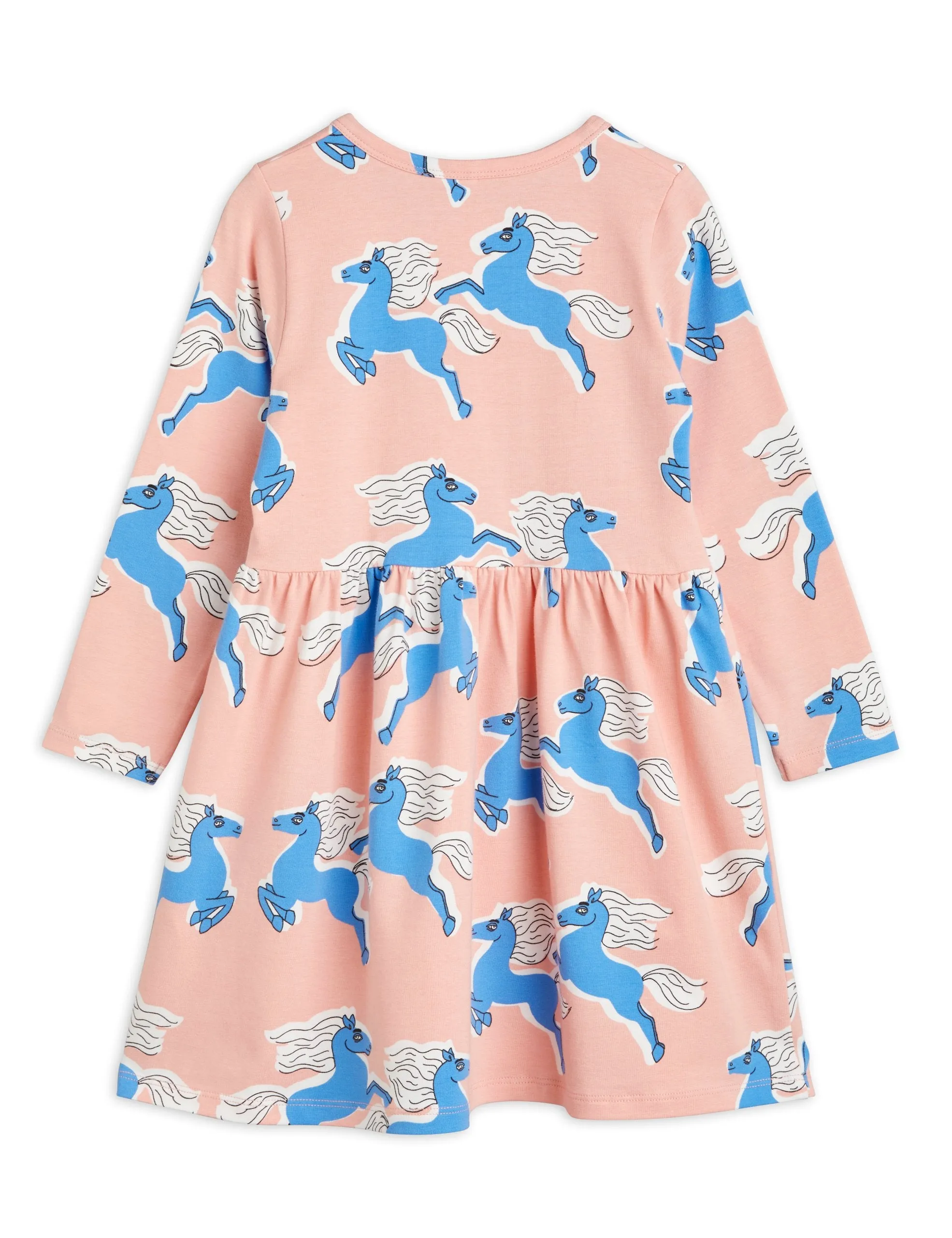 Mini Rodini Horses AOP LS Dress