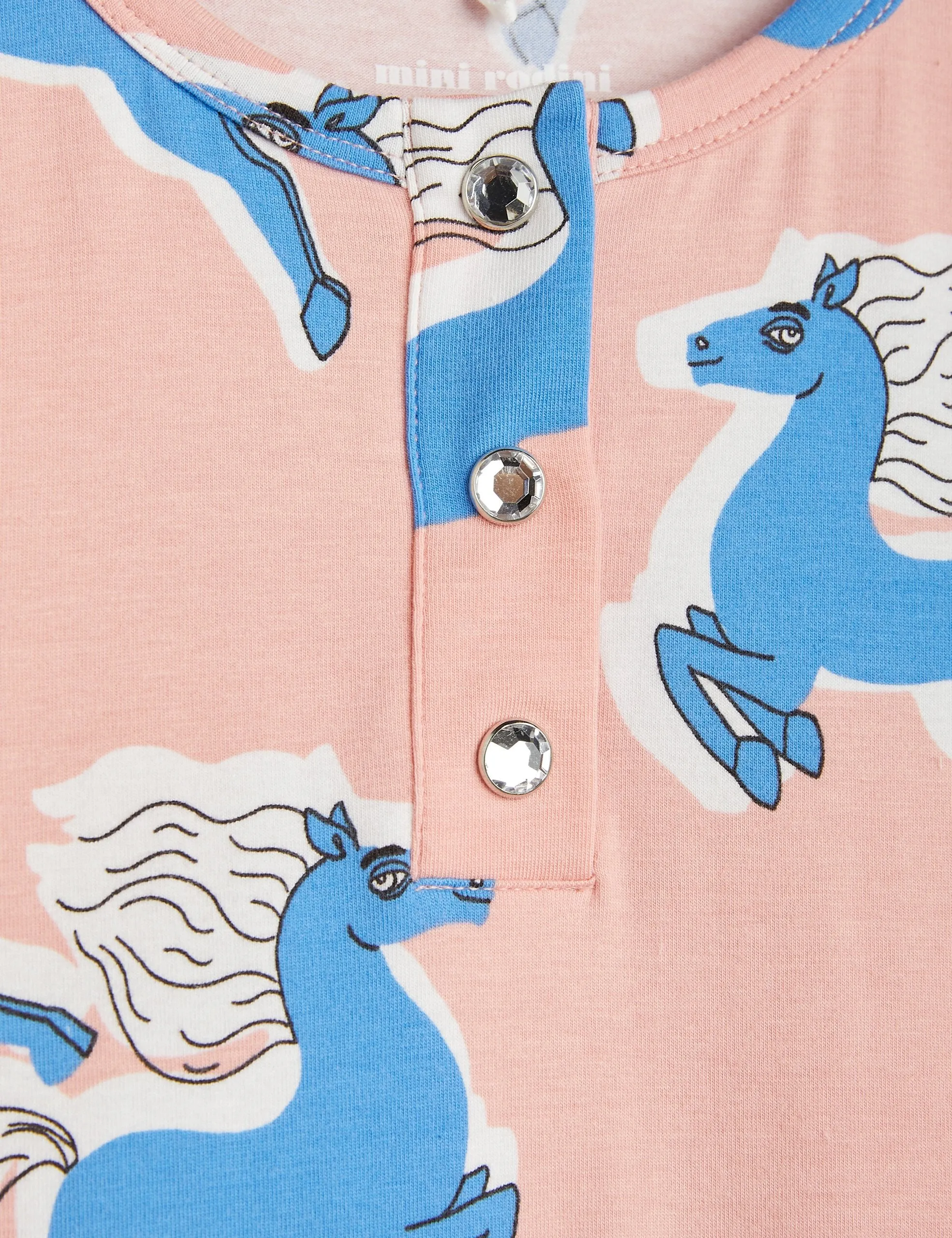 Mini Rodini Horses AOP LS Dress